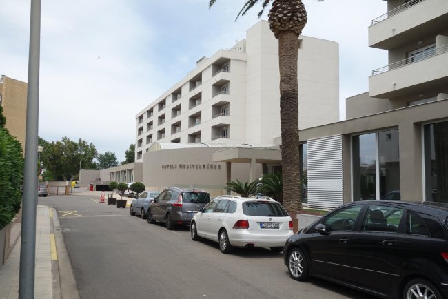 Nebenstraße - Hotel Mediterraneo Park - Roses Nebenstraße