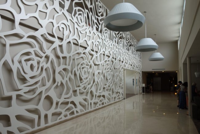 Puristische Lobby - Hotel Mediterraneo Park - Roses Puristische Lobby