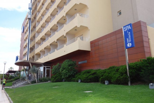 Blick auf das Hotelgebäude - Hotel Prestige Victoria - Roses Blick auf das Hotelgebäude