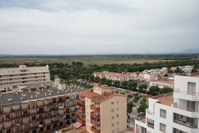 Blick aufs Hinterland - Aparthotel Xon's Playa - Roses Blick aufs Hinterland