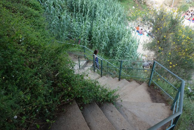 Treppe an den Strand - Hotel Sallés & Spa Cala del Pi - Platja d’Aro Treppe an den Strand