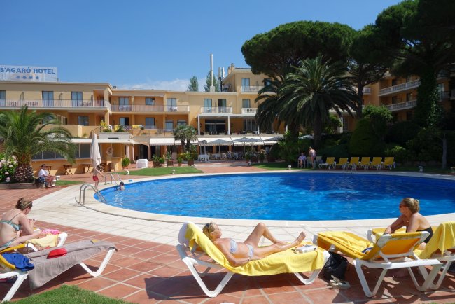 Kreisrundes Becken - Hotel S'Agaró - S’ Agaró Kreisrundes Becken