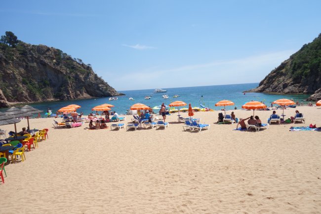 Öffentlich zugänglicher Strand - Hotel Giverola Resort - Tossa de Mar Öffentlich zugänglicher Strand