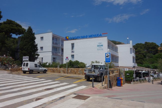 Direkt an der Strandpromenade - Hotel Golden Mar Menuda - Tossa de Mar Direkt an der Strandpromenade
