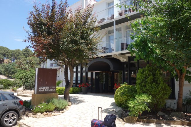 Haupteingang - Hotel Golden Mar Menuda - Tossa de Mar Haupteingang