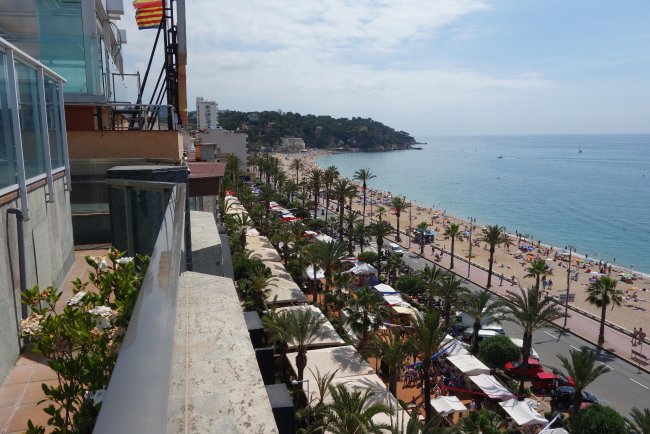 Strand von Lloret de Mar - Hotel Rosamar Garden Resort - Lloret de Mar Strand von Lloret de Mar