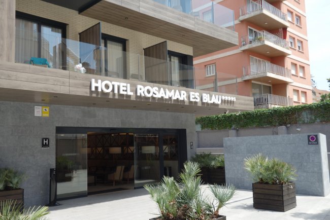 Haupteingang - Hotel Rosamar Es Blau - Lloret de Mar Haupteingang