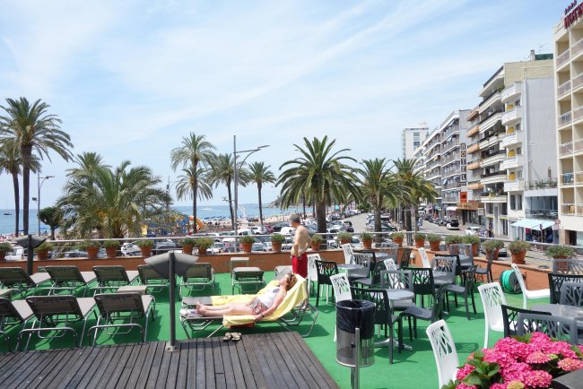 Sonnendeck - Hotel Rosamar & Spa - Lloret de Mar Sonnendeck