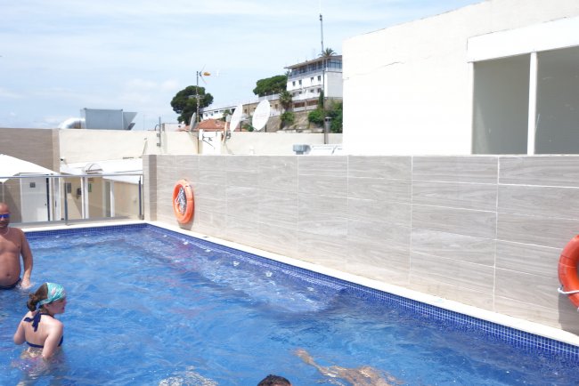 Sonnendeck - Hotel Rosamar Maritim - Lloret de Mar Sonnendeck