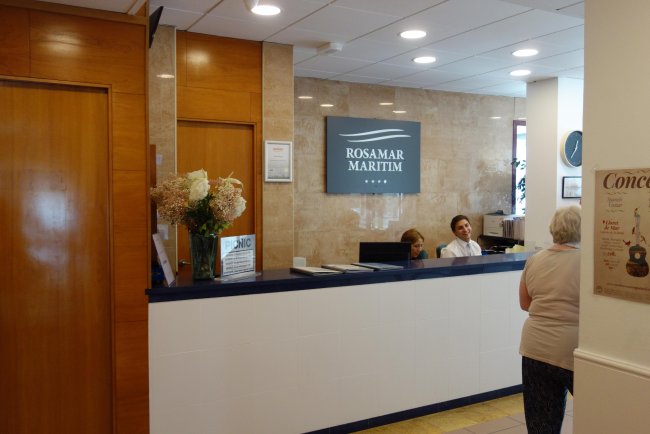 Rezeption - Hotel Rosamar Maritim - Lloret de Mar Rezeption