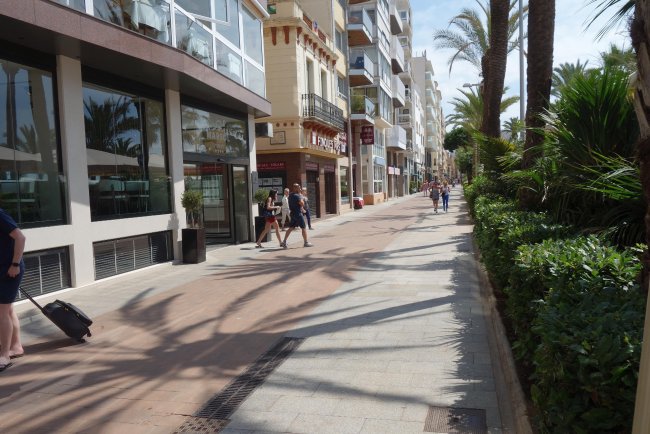 Bürgersteig - Hotel Miramar - Lloret de Mar Bürgersteig