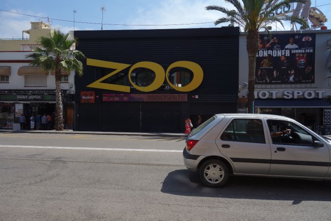 Discothek schräg gegenüber - Hotel Delamar - Lloret de Mar Discothek schräg gegenüber