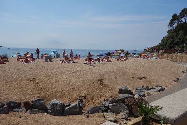 Nächstgelegener Strandbereich - Gran Hotel Flamingo - Lloret de Mar Nächstgelegener Strandbereich