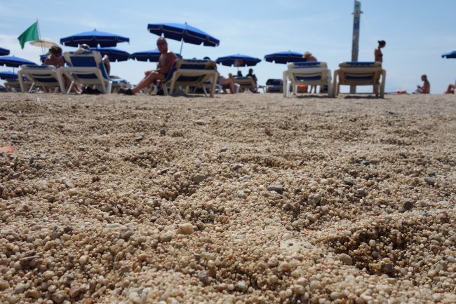 Grober Sand - Hotel Gran Garbi - Lloret de Mar Grober Sand