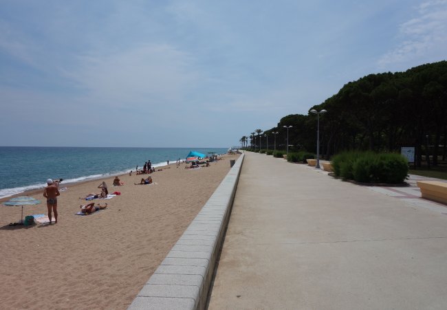 Lange Strandpromenade - Hotel Blaumar - Blanes Lange Strandpromenade