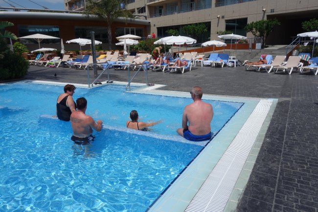 Integrierter Whirlpool - Aqua Hotel Onabrava - Malgrat de Mar Integrierter Whirlpool