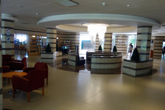 Blick in die Lobby - Hotel Florida Park - Malgrat de Mar Blick in die Lobby