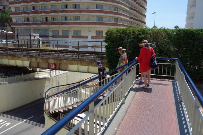 Zugang an den Strand - Hotel Florida Park - Malgrat de Mar Zugang an den Strand