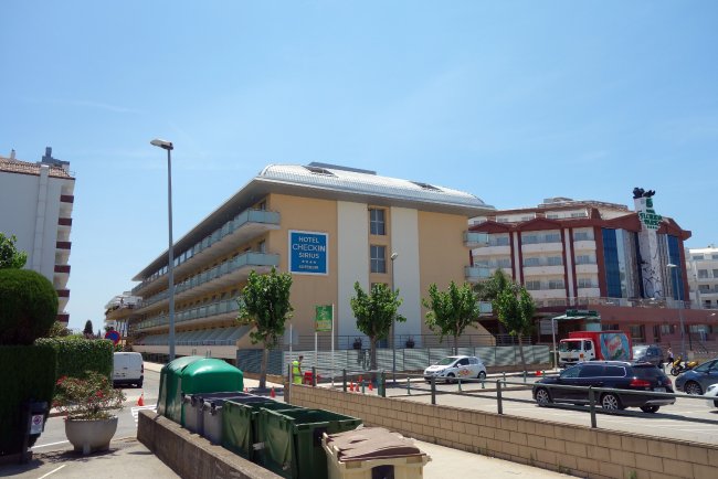 Rückseite - Hotel Sirius - Malgrat de Mar Rückseite