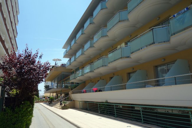 Seitlicher Meerblick - Hotel Sirius - Malgrat de Mar Seitlicher Meerblick