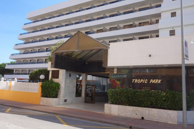 Hoteleingang - Hotel Tropic Park - Malgrat de Mar Hoteleingang