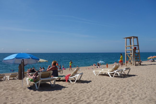 Rettungsschwimmer am Strand - Hotel Tropic Park - Malgrat de Mar Rettungsschwimmer am Strand