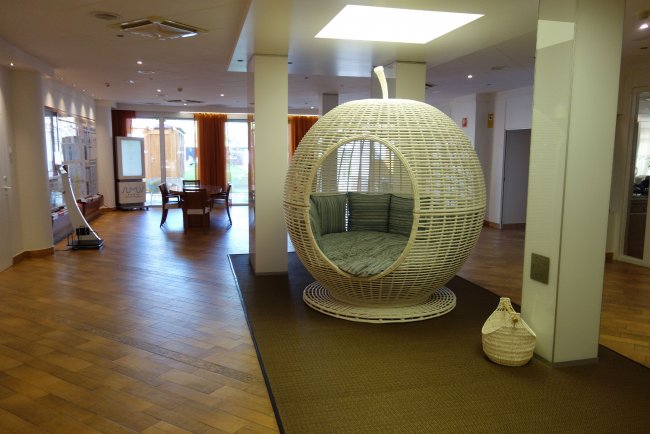 Blick in die Lobby - Hotel Sumus Monteplaya Adults Only - Malgrat de Mar Blick in die Lobby