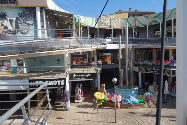 Kleines Einkaufszentrum - Hotel Papi - Malgrat de Mar Kleines Einkaufszentrum