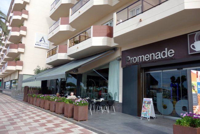 Direkt an der Küstenpromenade - Hotel Aqua Promenade - Pineda de Mar Direkt an der Küstenpromenade