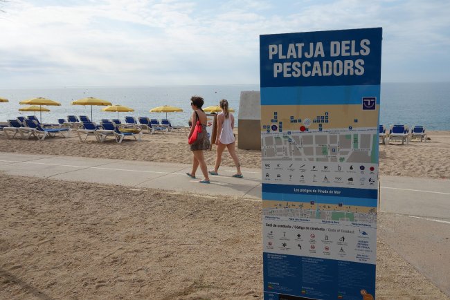 Platja dels Pescadores - Hotel Aqua Promenade - Pineda de Mar Platja dels Pescadores