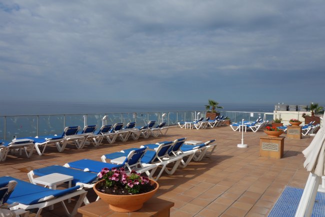 Dachterrasse - Hotel H·TOP Pineda Palace - Pineda de Mar Dachterrasse