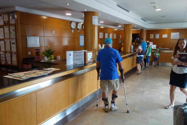 Rezeption - Hotel H·TOP Pineda Palace - Pineda de Mar Rezeption