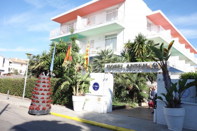 Haupteingang - Hotel Ibersol Antemare Spa - Sitges Haupteingang