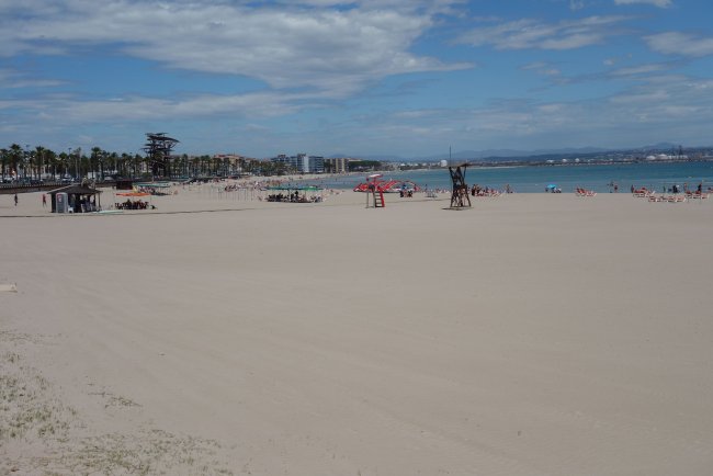 Blick nach Westen - Hotel Golden Donaire Beach - Salou Blick nach Westen