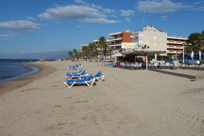 Strand vor dem Hotel - Hotel Augustus - Cambrils Strand vor dem Hotel