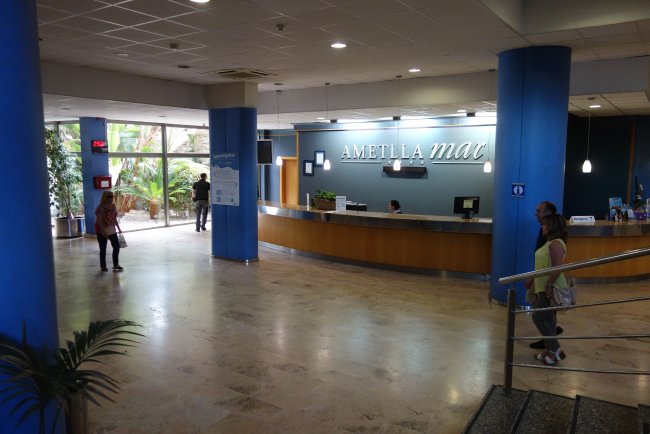 Rezeption - Hotel Ametlla Mar - L’Ametlla de Mar Rezeption