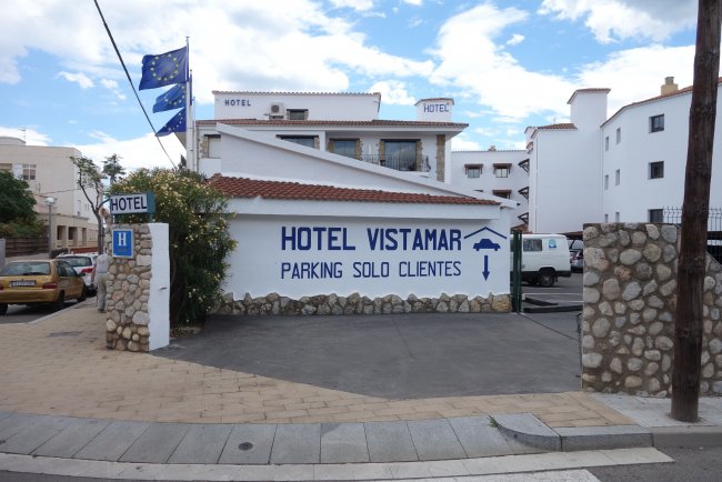 Eigener Parkplatz - Hotel Vistamar - l´Hospitalet de l´Infant Eigener Parkplatz