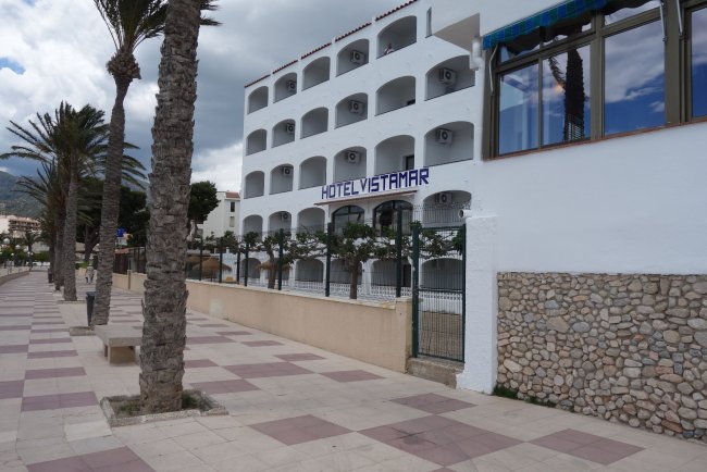 Direkt an der Strandpromenade - Hotel Vistamar - l´Hospitalet de l´Infant Direkt an der Strandpromenade