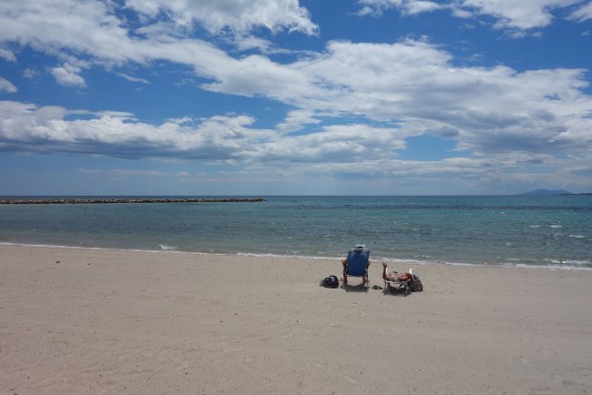 Steinchen im Sand - Hotel Vistamar - l´Hospitalet de l´Infant Steinchen im Sand