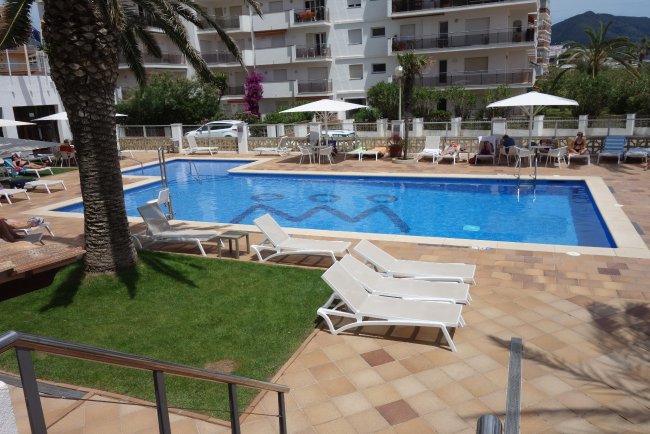 Kleiner Außenbereich - Hotel Monterrey - Roses Kleiner Außenbereich