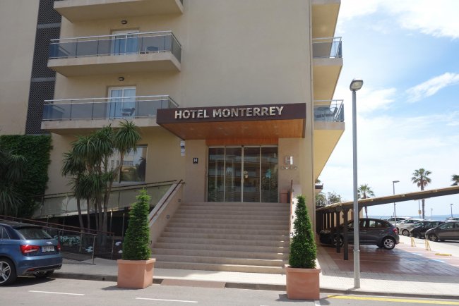 Zugang - Hotel Monterrey - Roses Zugang