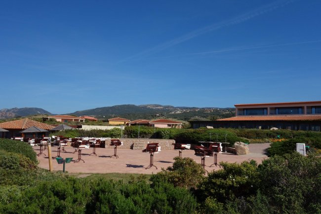 Außensitzbereich - Hotel Relax Torreruja Thalasso & SPA - Isola Rossa Außensitzbereich