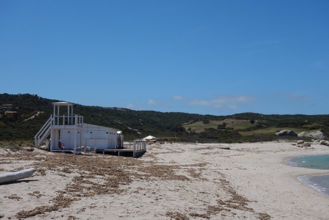 Rettungsschwimmer am Strand - Resort Valle Dell `Erica Thalasso & Spa - Santa Teresa di Gallura Rettungsschwimmer am Strand