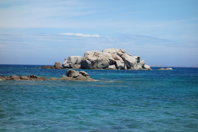 Abgerundete Granitblöcke - Resort Valle Dell `Erica Thalasso & Spa - Santa Teresa di Gallura Abgerundete Granitblöcke