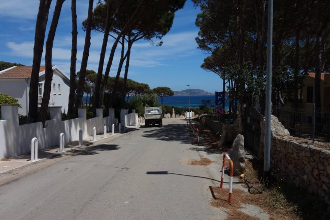 Kleine Straße - Hotel La Coluccia - Santa Teresa di Gallura Kleine Straße