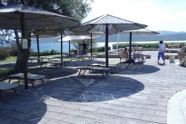 Meerblick von der Terrasse - Hotel Resort Cala Di Falco - Cannigione Meerblick von der Terrasse