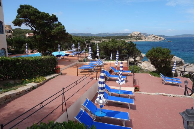 Ausblick genießen - Grand Hotel Smeraldo Beach - Baia Sardinia Ausblick genießen
