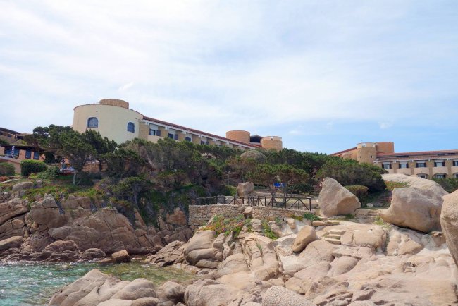 Toller Meerblick - Grand Hotel Smeraldo Beach - Baia Sardinia Toller Meerblick