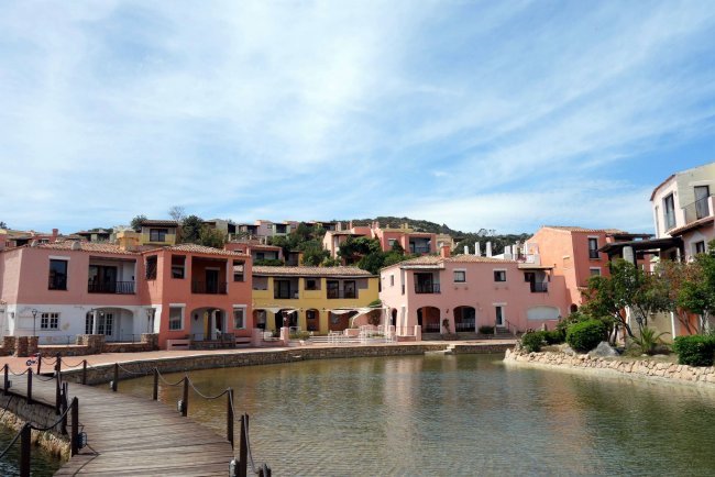 Bunte Häuschen - Hotel Le Palme - Porto Cervo Bunte Häuschen