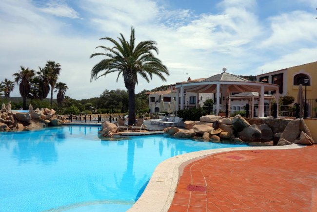 Meerwasser-Pool - Hotel Le Palme - Porto Cervo Meerwasser-Pool